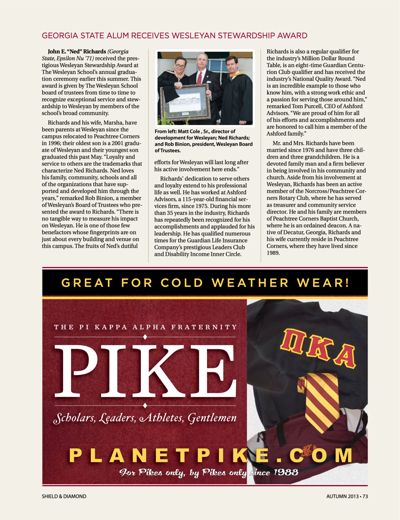 Georgia State Alum Receives Wesleyan Stewardship Award